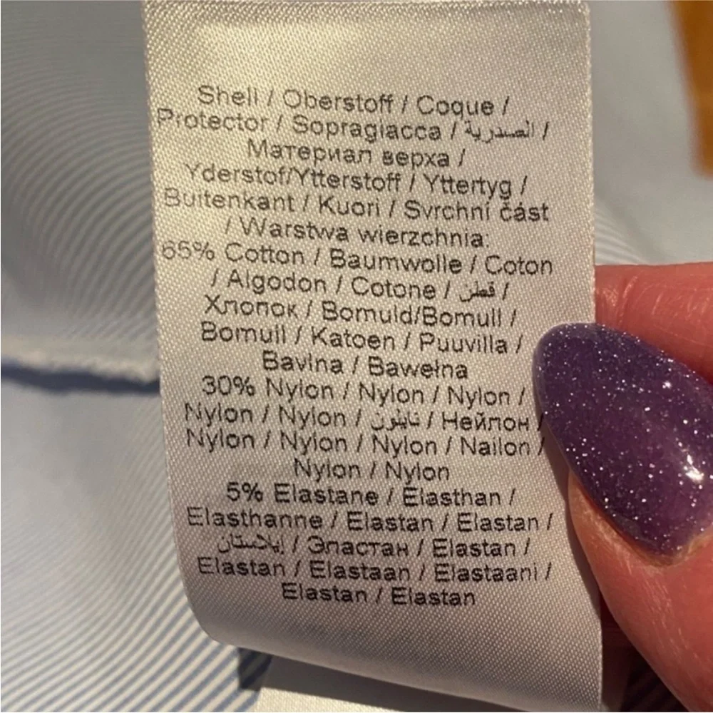 b.young Asymmetrical Dress Shirt size 8 - Picture 13 of 13